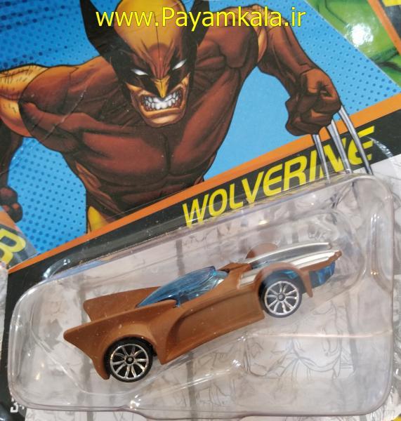 ماشین بازی هات ویلز طرح WOLVERINE